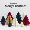 DIY Mini Cross-Border Christmas Tree Ornaments - Paper Folding Net Red Style Decor