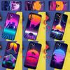 Синтвейв 80-х Ретро Неон вэйпорвейв Для Samsung Galaxy A16 A26 A36 A56 A13 A33 A53 A05 A06 A54 A34 A14 A32 A52 A55 A35 A15 Чехол