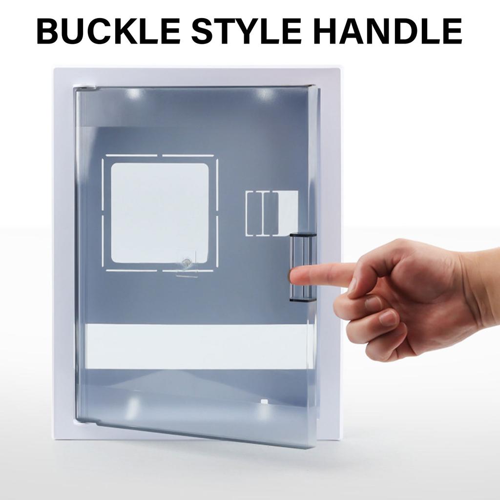 Electric Meter Cover Plate Electric Meter Base Cover Easy Install Electric Meter Housing Cover for Home & Commercial