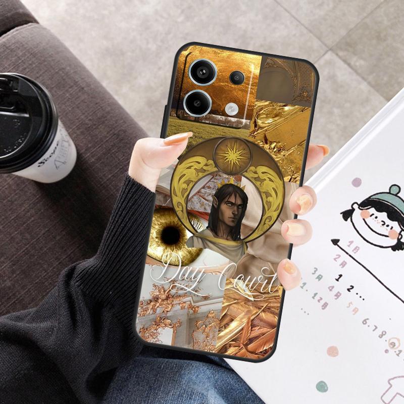 Двор Тумана и Ярости Сара Дж. Маас Чехол Для Xiaomi Redmi Note 11 10 12 13 14 15 Pro Plus Чехол Для Redmi 10C 13C 12C 14C 15 C