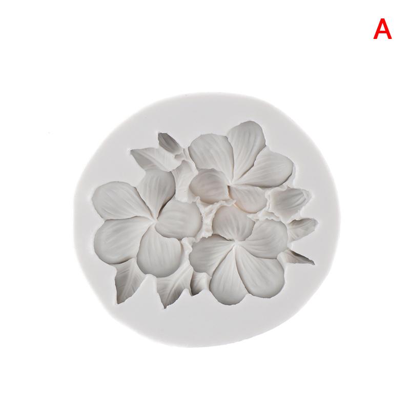 1 шт. силиконовая форма в форме цветка Gardenia Plumeria Rubra мыло помадка формы DIY торт желе шоколад украшения инструмент для выпечки