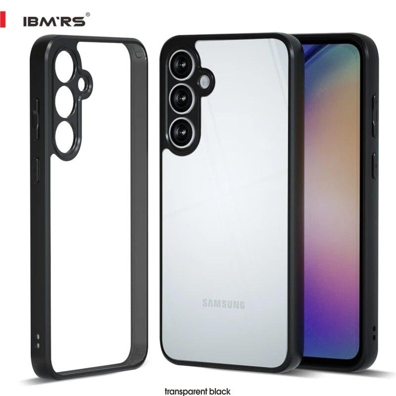 (В комплекте ремешок на запястье)Чехол IBMRS для Samsung Galaxy A35 5G, [Военный дизайн] камуфляжная твердая задняя часть мягкие края защитный чехол для телефона