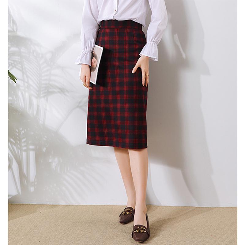 Elastic Waist Hip Skirt