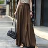 ZANZEA Womens Casual Elastic Waist Loose Long Maxi Skirts