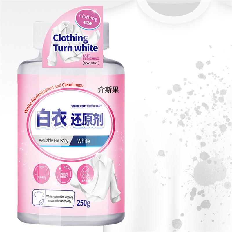 Белизна для белых вещей, пятновыводитель, средство от пожелтения, осветлитель ткани и восстановитель цвета, отбеливатель для стирки