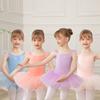 Fashion Sequins Girls Dance Leotards for Ballet Dress Open Back Sleeveless Ballet Costumes
