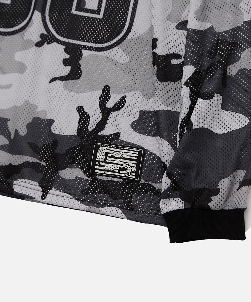 VASTIC Camo Mesh Long Sleeve_Gray