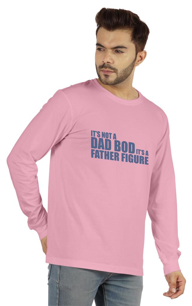 Inkmeso Мужская футболка It's Not A Dad Bod It's A Father Figure Смешные цитаты Папочка футболка
