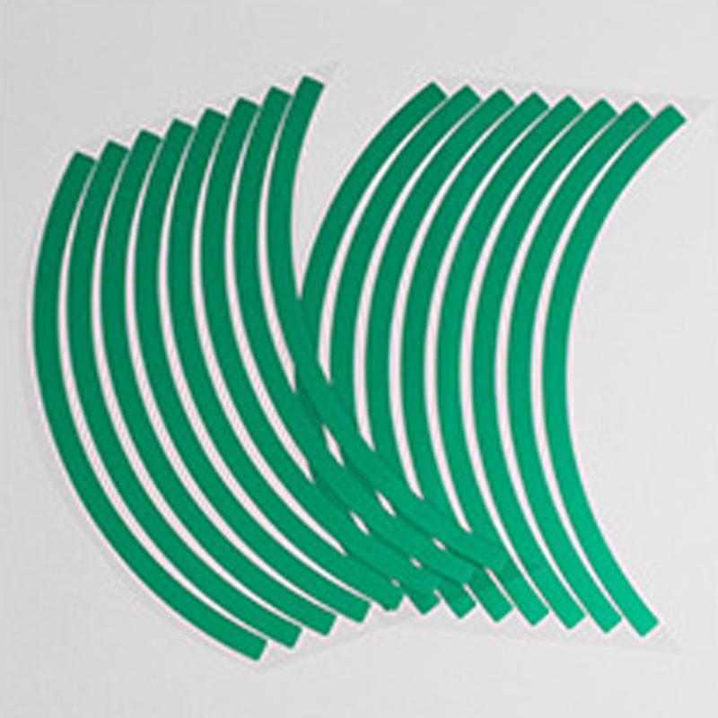 17" 18" Мотоциклетное колесо Шина Светоотражающая наклейка Водонепроницаемая лента для обода колеса Наклейки Стайлинг автомобиля Мото Декоративные аксессуары