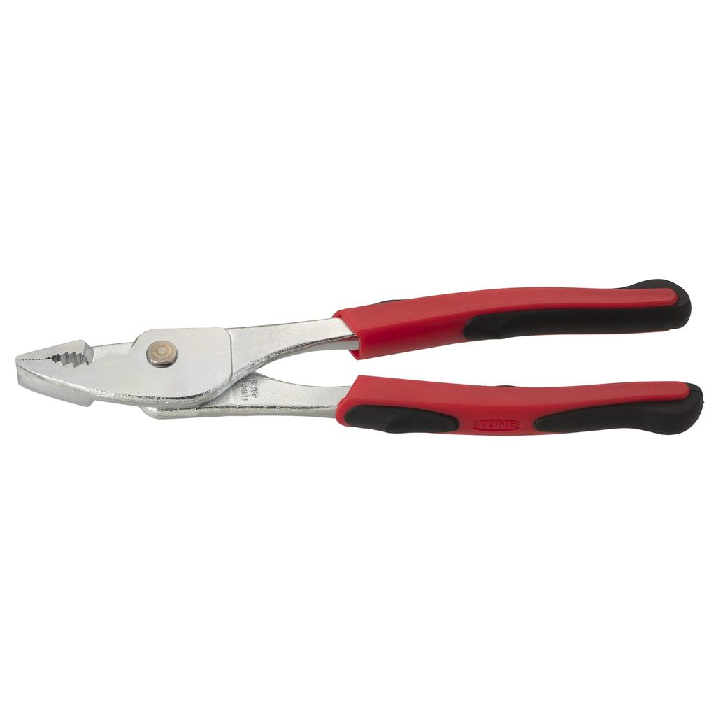 TONE Combination Slim Pliers Grip Red Total Length 216mm (Master Type) CPS-200G