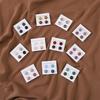 4pcs / Card Matte Magnet Hijab Pins Brooch Headscarf Women Shawl Strong Magnetic Button Headscarf Accessories