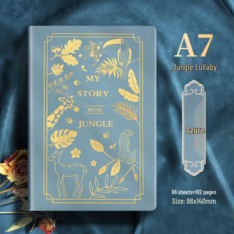 Портативный мини-блокнот формата А7 — утолщенный, изысканный, минималистичный, удобный блокнот карманного размера для студентов колледжа.