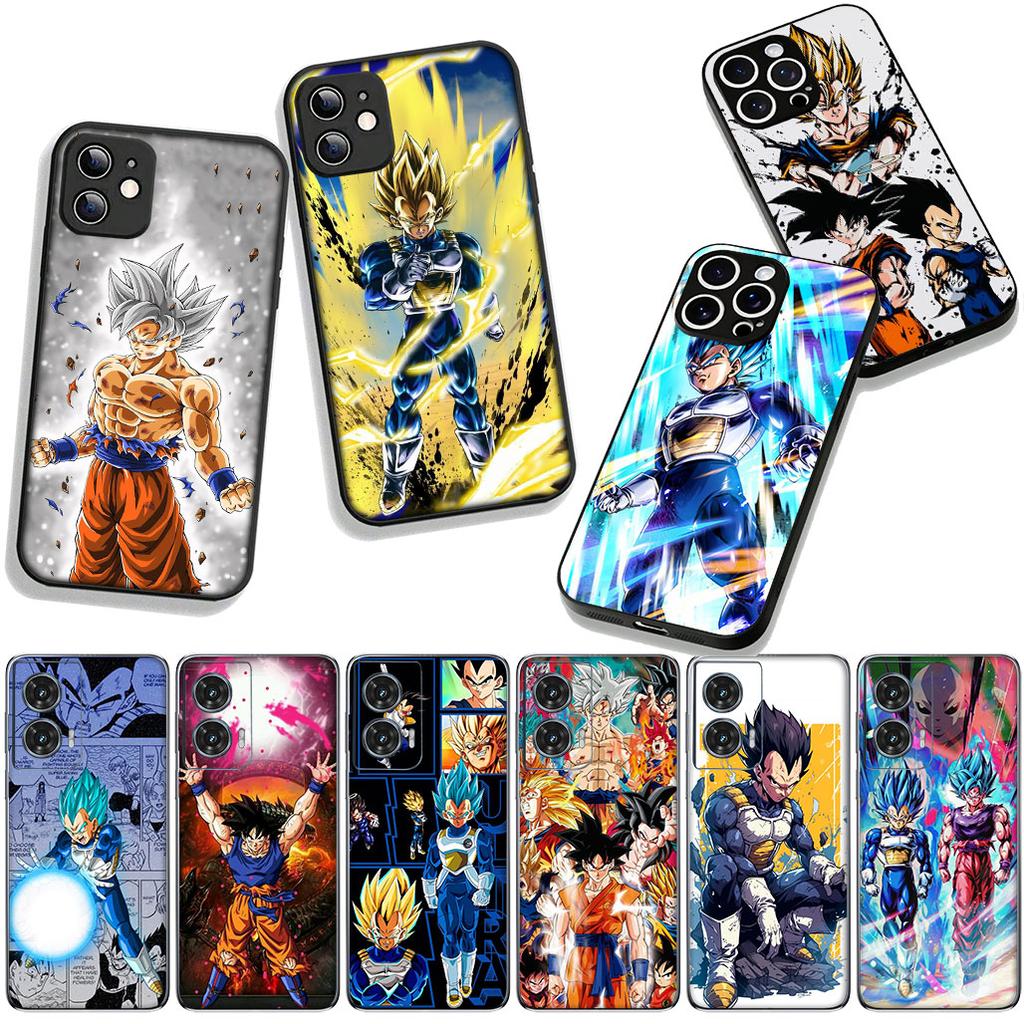 Vegeta Gokus IV Comics Dragon Ball for Motorola Moto Edge 70 60 Fusion 40 NEO 20 Pro G Stylus G56 G96 G71 G73 G52 G42 G51 Case
