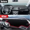Для Peugeot 308S 2014 2015 2016 2017 2018 2019 2020 Крышка приборной панели автомобиля, защитный козырек от солнца, коврики с защитой от ультрафиолета, нескользящие коврики