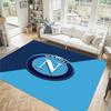 Napoli FC Design Crystal Velvet Carpet Cozy Non?Slip Printed Rug For Bedroom Living Room Entrance