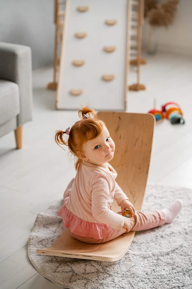 Cork Balancing Board Natural Big