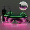 Colorful Luminous Glasses for Music Bar KTV Christmas Valentine's Day Party Decoration LED Goggles Festival Performance Props