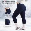 Womens High-Waisted Tummy Control Yoga Pants Fleece Lined Slim Fit Warm Sports Leggings Winter