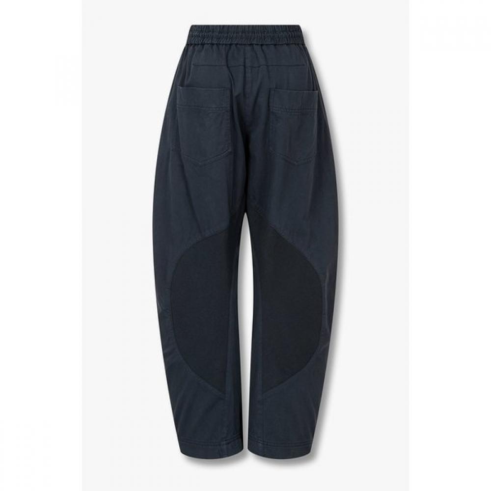 Studio Tomboy Color Block Detail Volume Banding Pants 9106331115