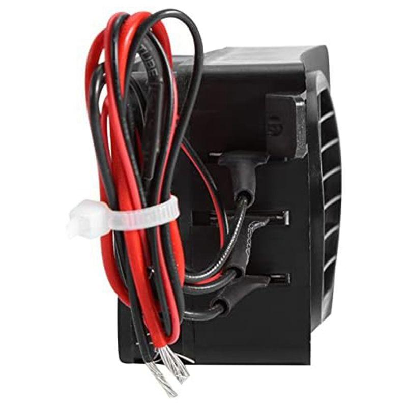 AEE4-1 Piece Thermostatic Ceramics Fast Heating Air Dehumidification DC Fan Heater DIY Accessories (24V 200W)
