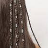 40PCS Hair Braiding Mixed Hair Rings Set Gold and Silver Hair Braid Tubes Dreadlocks Beads  Women