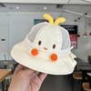 Cute Cartoon Baby Sun Hat Spring Summer Thin Mesh Fisherman Cap UV Protection Breathable Visor for Newborn Boys Girls