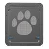 Pet Dog Screen Door Automatic Magnetic Lockable Multifunctional Inside Door Flap for Dogs and Cats