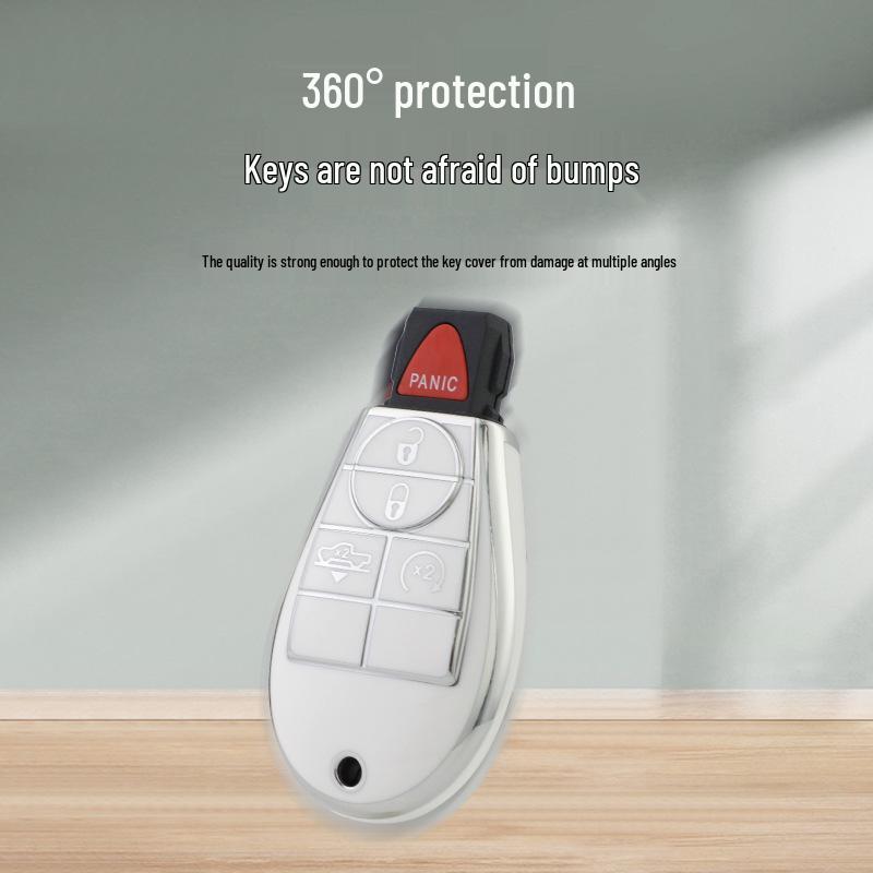 Универсальный чехол для ключа для Dodge, Jeep Grand Cherokee, Grand Voyager и Chrysler