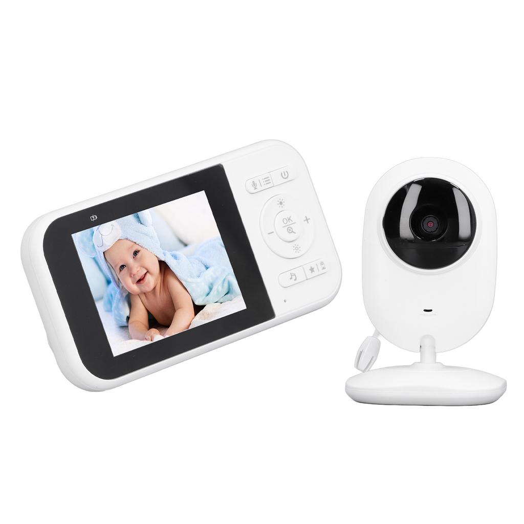 Видеоняня Монитор Безопасности в Реальном Времени Высокой Четкости Цифровое Ночное Видение Беспроводное 2-стороннее Видео