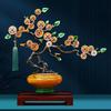 Aris & Juno Chinese Feng Shui Money Tree Decoration Set - Yuan Bao Zhao CAI Figurine with Brass Money Tree and Yuan Bao for Home Office Decor,