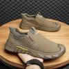 Spring and Autumn Breathable Casual Versatile Wear-resistant Work One Pedal Men's Lightweight Soft Bottom No Steel Baotou Construction Site Labor Shoe
