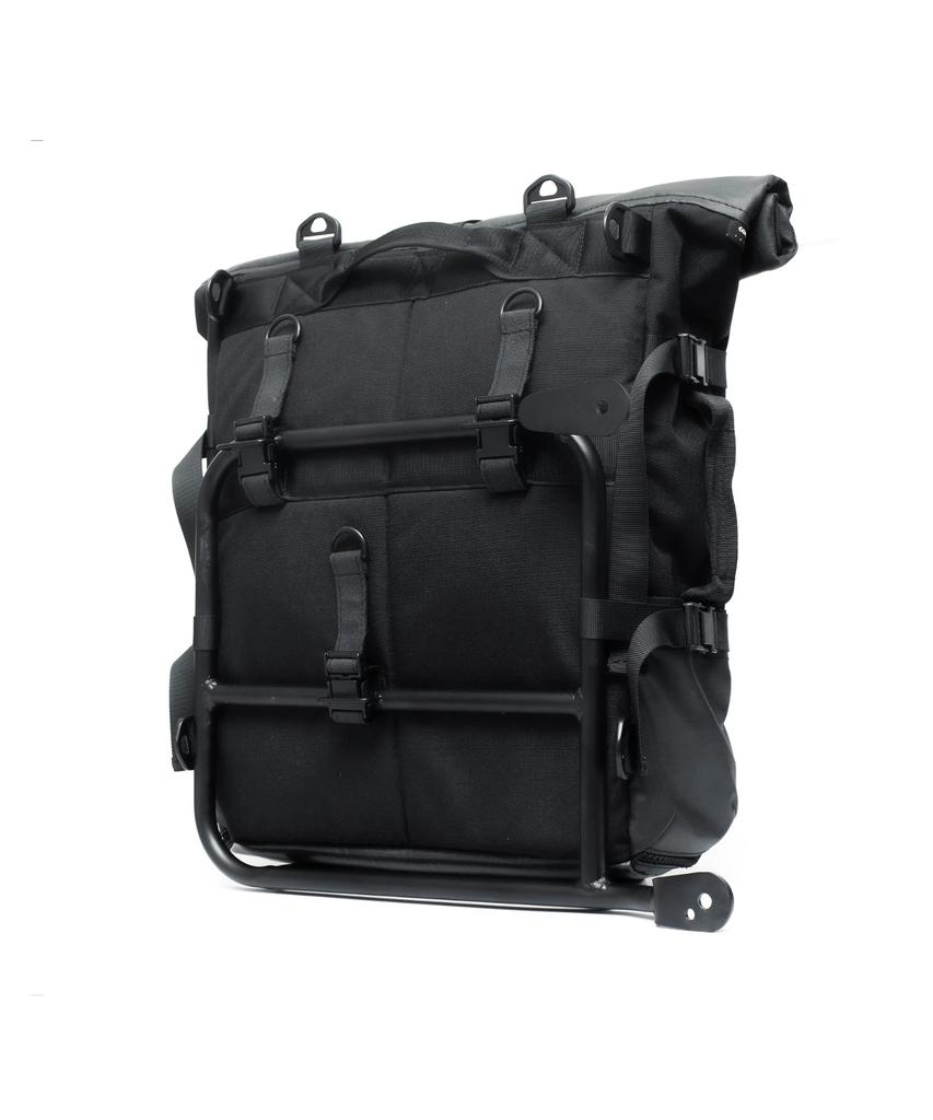 Rubberkiller Roger Backpack & Side Bag_For Motorcycle Rider [Black]
