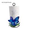 Acrylic Wood Base Christmas Paper Towel Holder 2D Flat Print Kitchen Roll Dispenser  Living Room