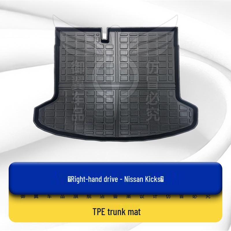 Подходит для праворульных NISSAN Kicks из Гонконга/зарубежных: напольные коврики, ковры и TPE.