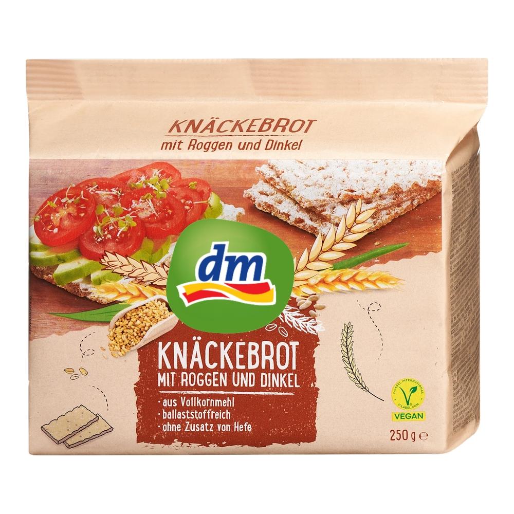 German Dm Rye Crispy Bread 250G