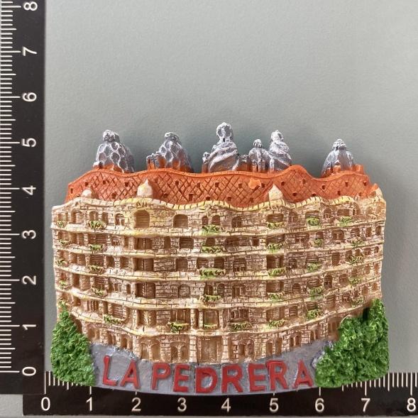 Spain Italy Switzerland Landscape Architecture Fridge Magnets Tourist Souvenir Refrigerator Magnetic Stickers Magnet Home Decoration