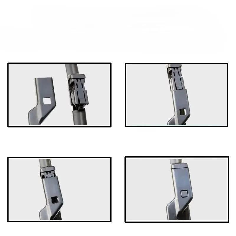 24"+18"+11" Front & Rear Frameless Wiper Blades for Coolray, Proton X50, Emgrand L, Binray, Xingyue L
