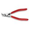 KNIPEX 4623-A01 Shaft Snap Ring Pliers, Curved