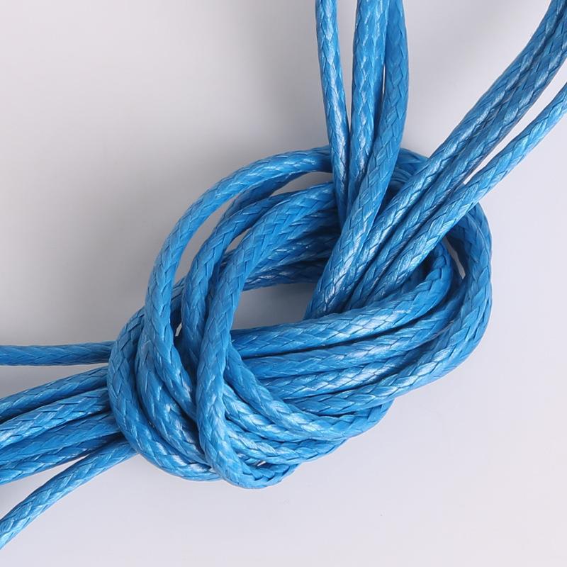 «Корейская вощеная веревка - 1-2 мм цветной шнур для самостоятельного изготовления ожерелий и браслетов»