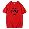 Unisexs Black Tshirt 100 Cotton Short Sleeve Tshirt Male Funny Fashion Aphex Twin Short Sleeves Cotton Comfortable Round Neck