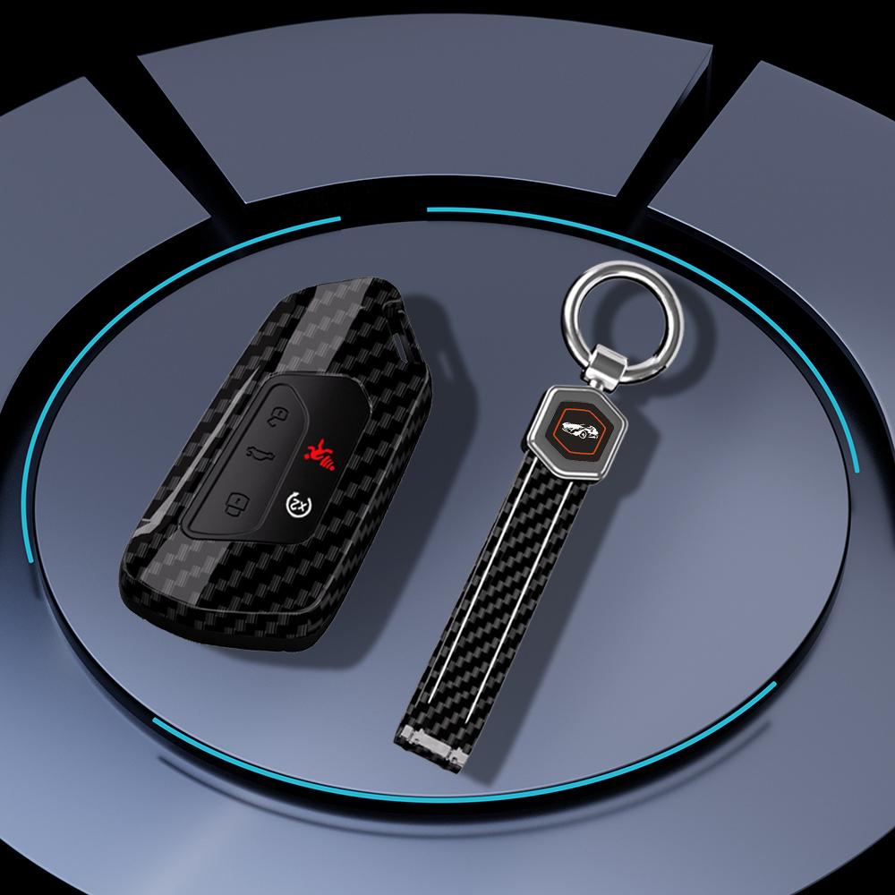 OPQ1 2026 Горячий ABS Углеродный Чехол для Ключей VOLKSWAGEN Для VW Golf 8 ID4 Cupra Formentor Tarraco Mk7 Gti Mk8 Skoda Octavia 4 Seat Leon Mk4 Keyc