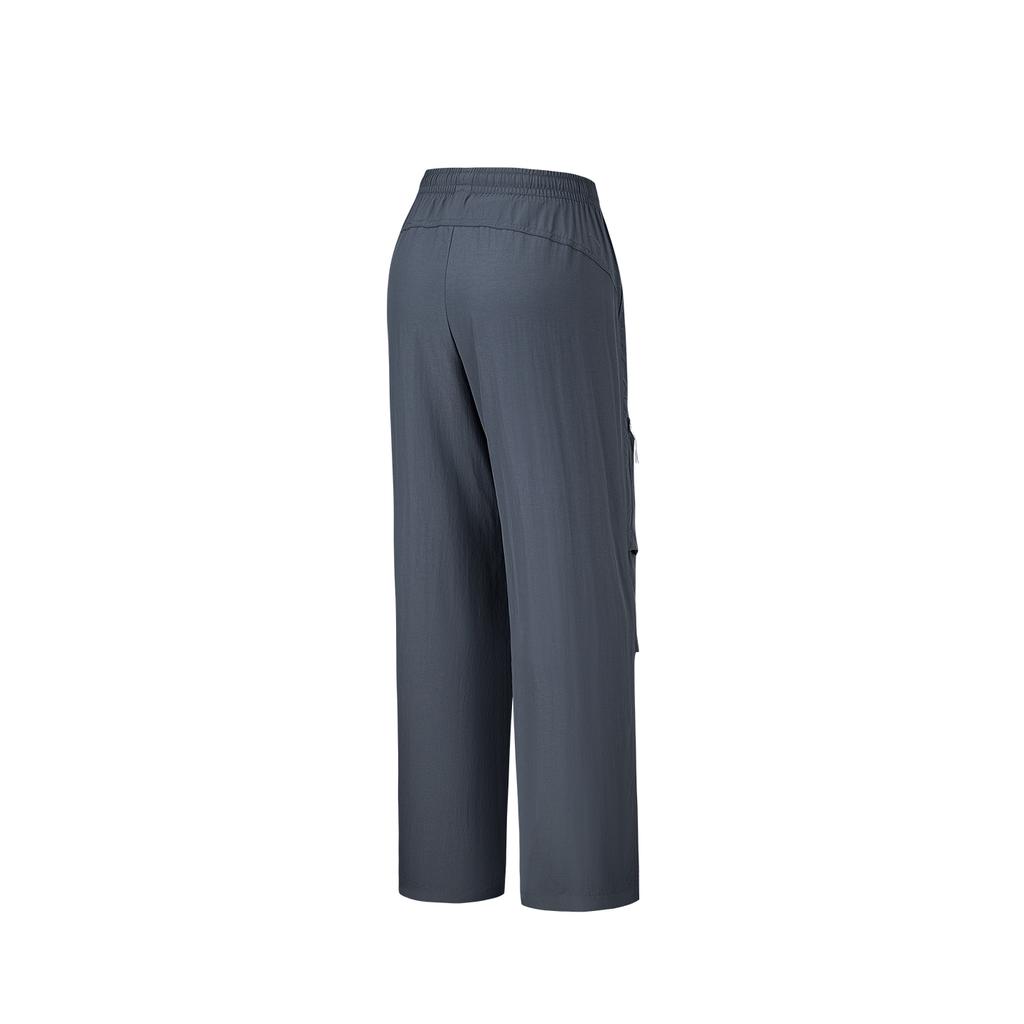 Anta Серия Outdoor Спортивные повседневные брюки с тканым логотипом-буквой Женские брюки 962626501-5