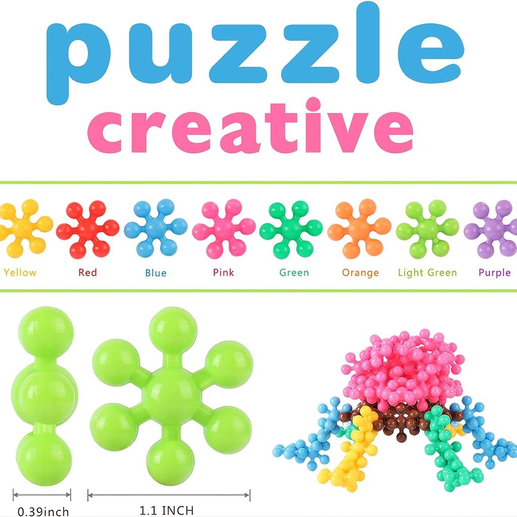 300 шт./компл. строительные блоки «сделай сам», детские игрушки STEM, развивающие строительные игрушки, наборы дисков, блокирующийся твердый пластик для детей дошкольного возраста, мальчиков