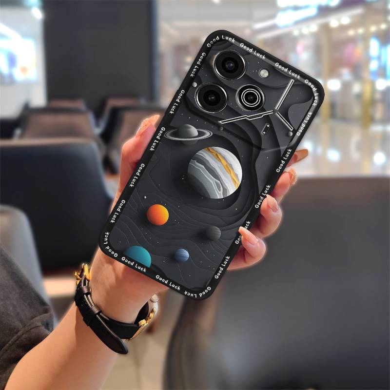 Водонепроницаемый чехол из ТПУ для Tecno Pova6 Pro/Li9, модный дизайн, противоударный, мультяшный, полная защита, грязеотталкивающий силикон
