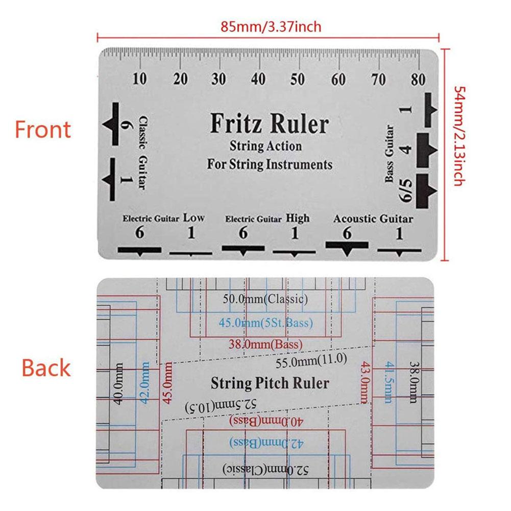Гриф 20 х 20 см, глубина прорези для струнных ладов, серебристо-белый