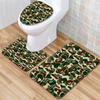 Текстурированный туалетный трехсекционный напольный коврик, ванный трехсекционный ковер, придверный коврик