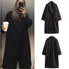 2024 Осень/Зима Новая женская одежда Новая мода повседневное универсальное мягкое свободное длинное пальто