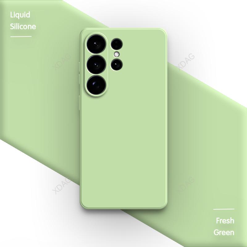 Жидкий силиконовый чехол-конфета для Samsung Galaxy S26 Ultra Plus S26Ultra S26+ S26Plus 5G Мягкие оригинальные противоударные задние крышки