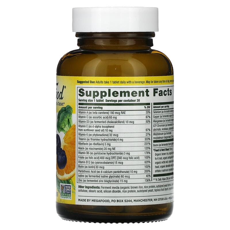 Men’s One Daily Multivitamin, 30 Tablets