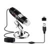 1600X Wired Digital Microscope Portable Handheld Microscope with USB+Micro USB Interfaces 8 LED